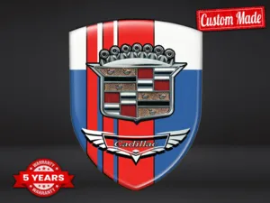 Cadillac Adesivi Lunotto Auto Sport Tuning Stellare ST